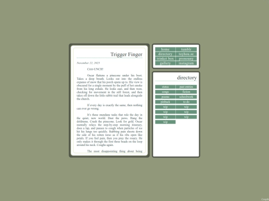 fiction/triggerfinger screenshot