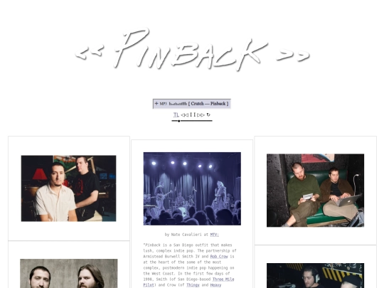 pinback screenshot