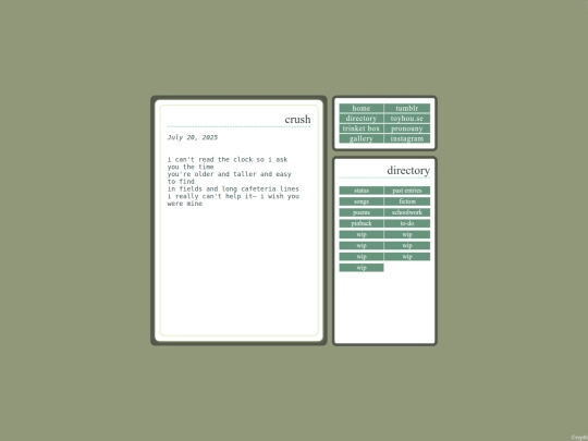 poems/crush screenshot
