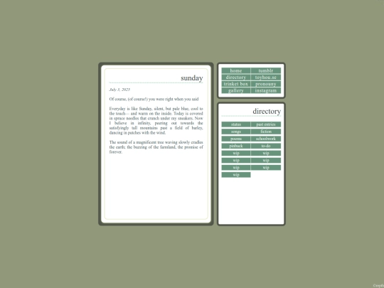 poems/sunday screenshot