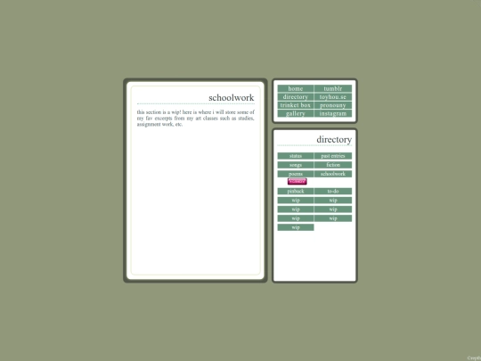 schoolwork screenshot