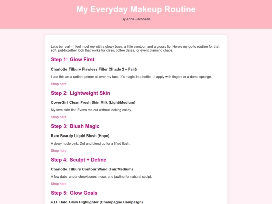 makeuproutine screenshot