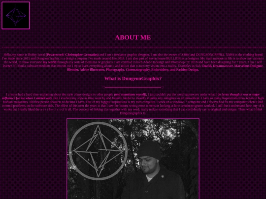 aboutme screenshot