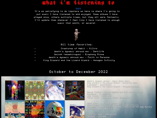 listening screenshot