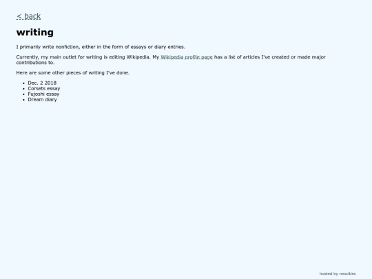 writing screenshot