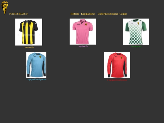 equipaciones screenshot