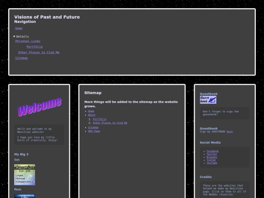 sitemap screenshot