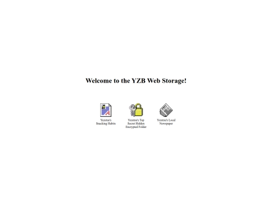 yezetsu/admin/storage screenshot