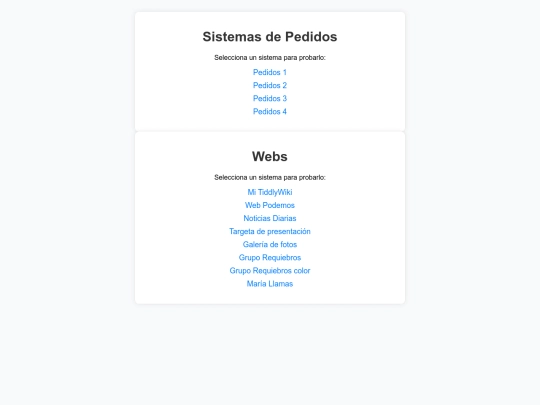 Programación screenshot