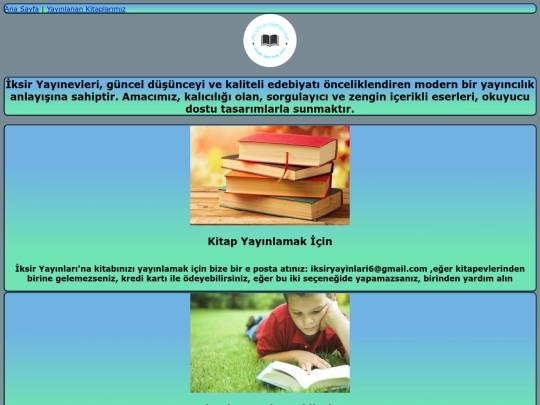 projeler/iksiryayinlari screenshot