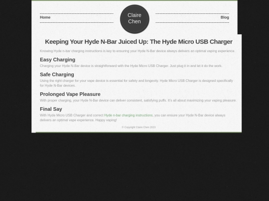 Hyde-Micro-USB-Charger screenshot