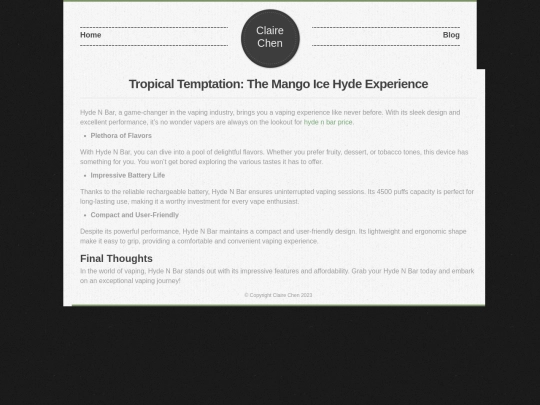 Hyde-N-Bar screenshot