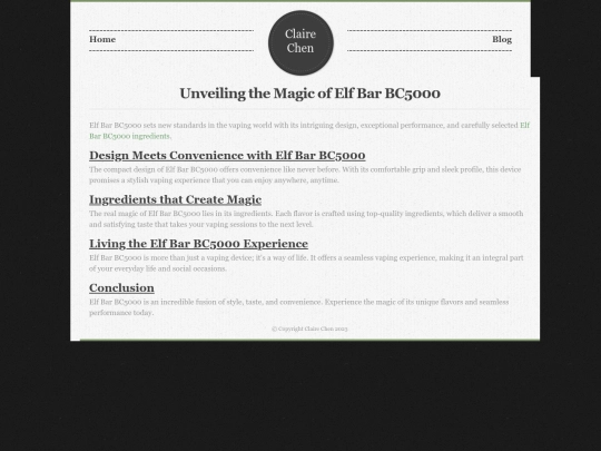 UnveilingtheMagicofElfBarBC5000 screenshot
