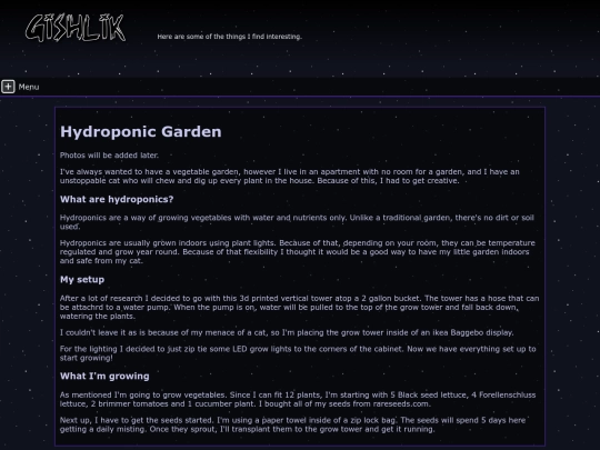 hydroponics screenshot