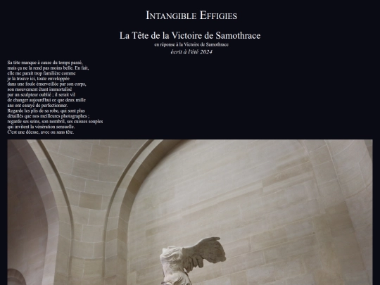 poetry/la-tete-victoire-samothrace screenshot