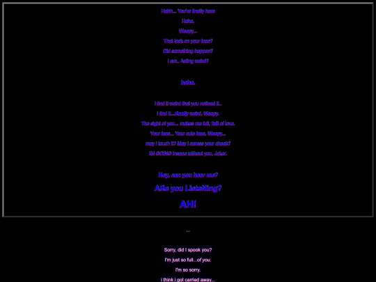 weepylover screenshot