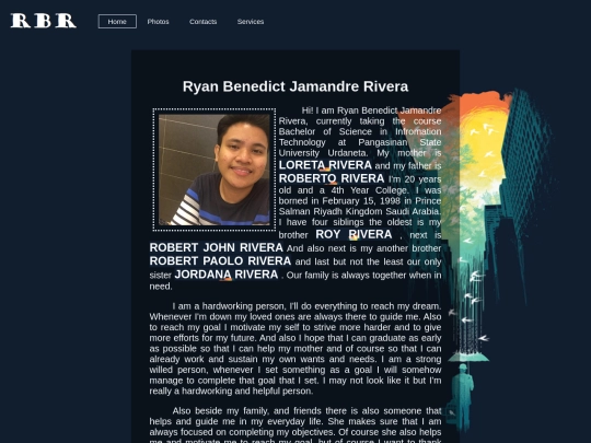 aboutme screenshot