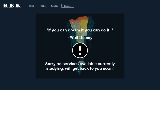 services screenshot