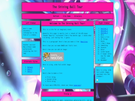 index screenshot