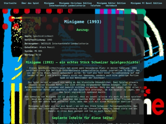 minigame screenshot