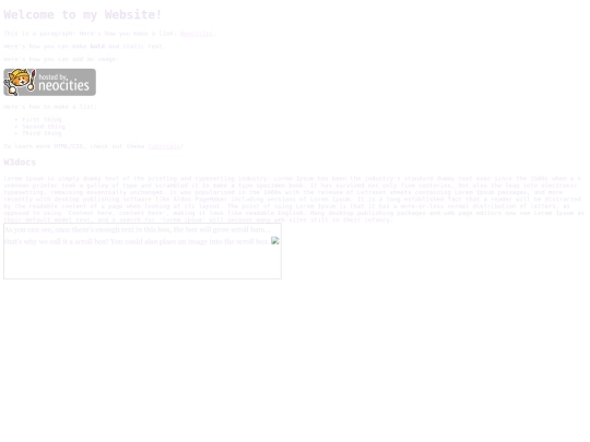 test screenshot