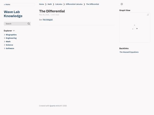 knowledge/Math/Calculus/Differential-Calculus/The-Differential screenshot