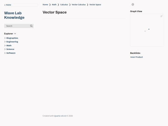 knowledge/Math/Calculus/Vector-Calculus/Vector-Space screenshot