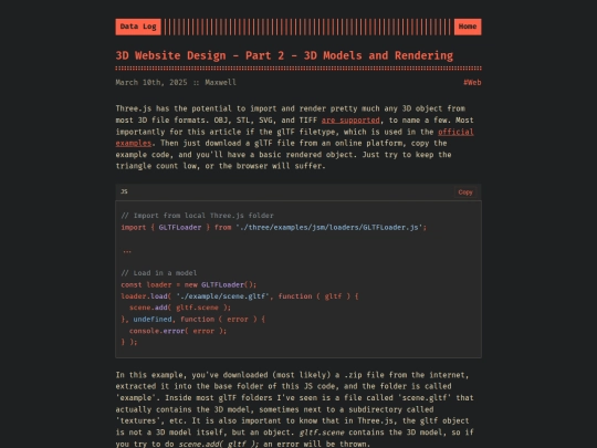 logs/3D Website Design Part 2 screenshot