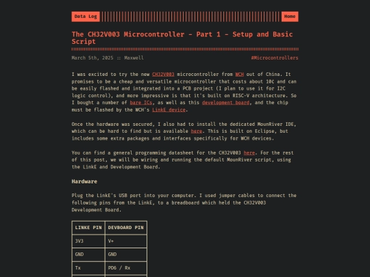 logs/CH32V003 Part 1 screenshot