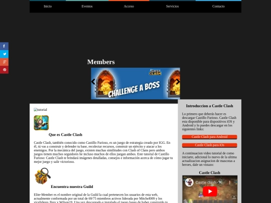 Pagina Personal de Wilson Juma screenshot
