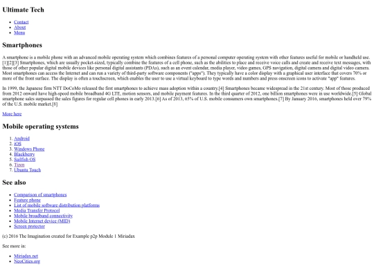 SeccionesylneasgeneralesdeundocumentoHTML5 screenshot