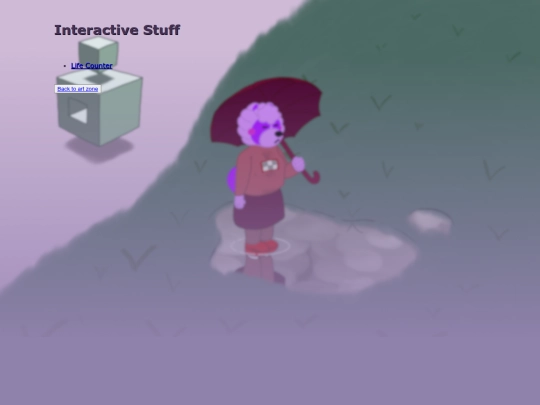 art/interactives screenshot