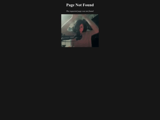 not_found screenshot