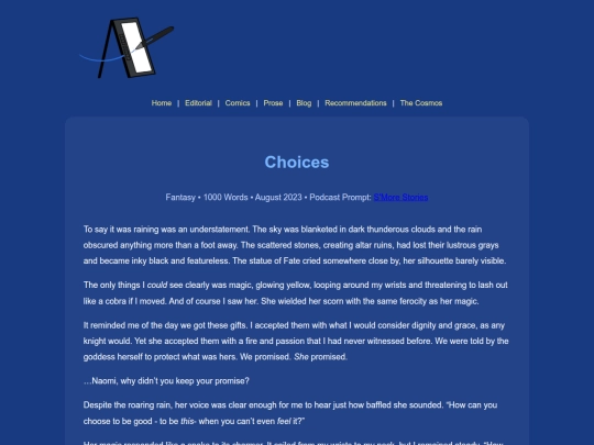 stories/choices screenshot