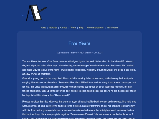 stories/fiveyears screenshot