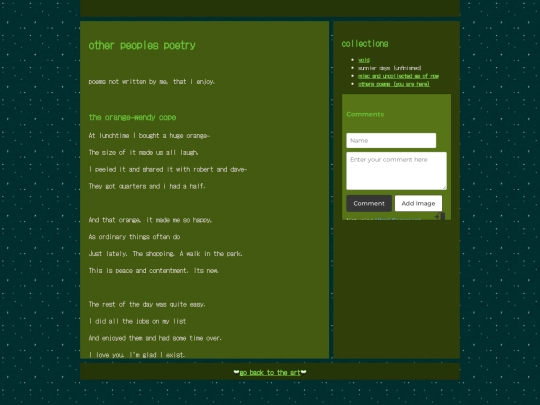 my stuff/otherpoetry screenshot