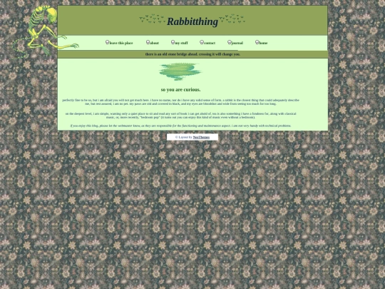 rabbithing/aboutrabbit screenshot