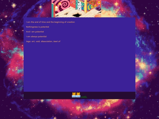 writing/art screenshot