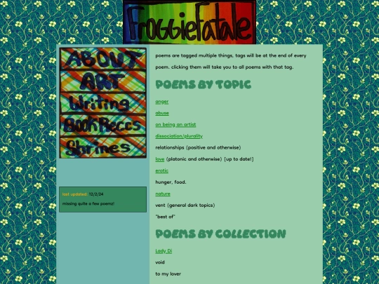 writing/poetryhome screenshot