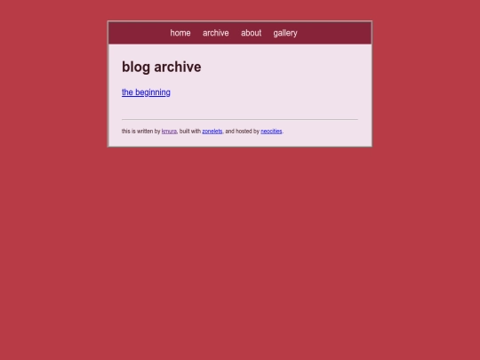 archive screenshot