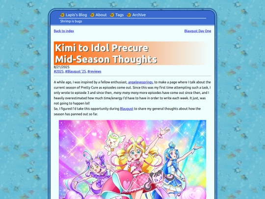 blog/posts/2025-08-21-Kimi-to-Idol-Thoughts screenshot