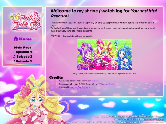 precure/youandidol screenshot
