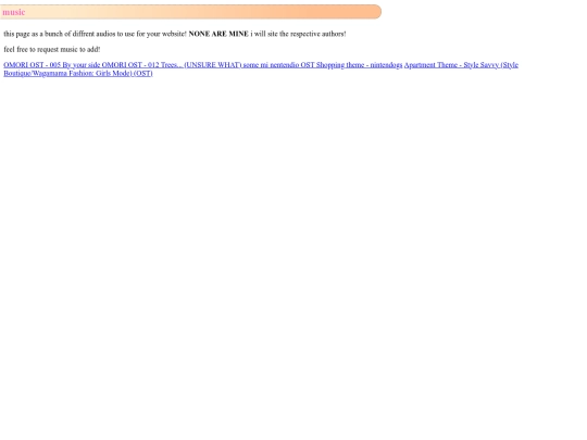 resorse page/music/music screenshot