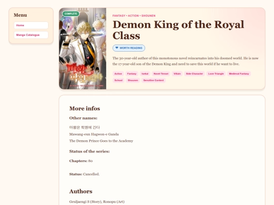 Blog/My Manga Recomendations!/1pgEntry/DemonKingoftheRoyalClass screenshot