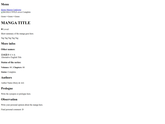 Blog/My Manga Recomendations!/EntryTemplate screenshot