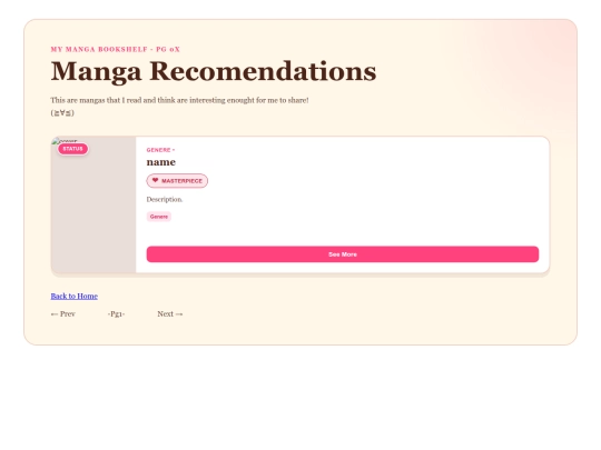 Blog/My Manga Recomendations!/template screenshot