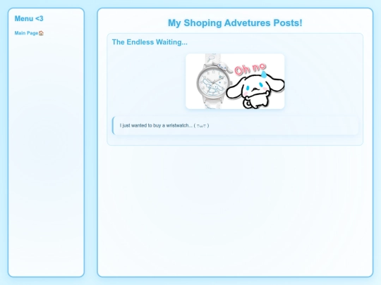 CinaFans!_<3/MyShopingAdvetures!/menu screenshot
