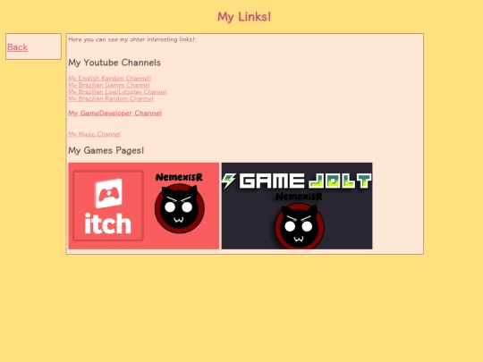 Links/MyLinks screenshot