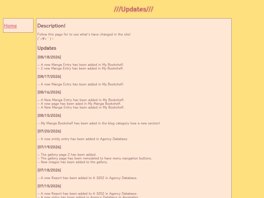 updates screenshot