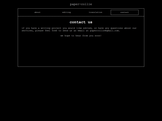 contact screenshot